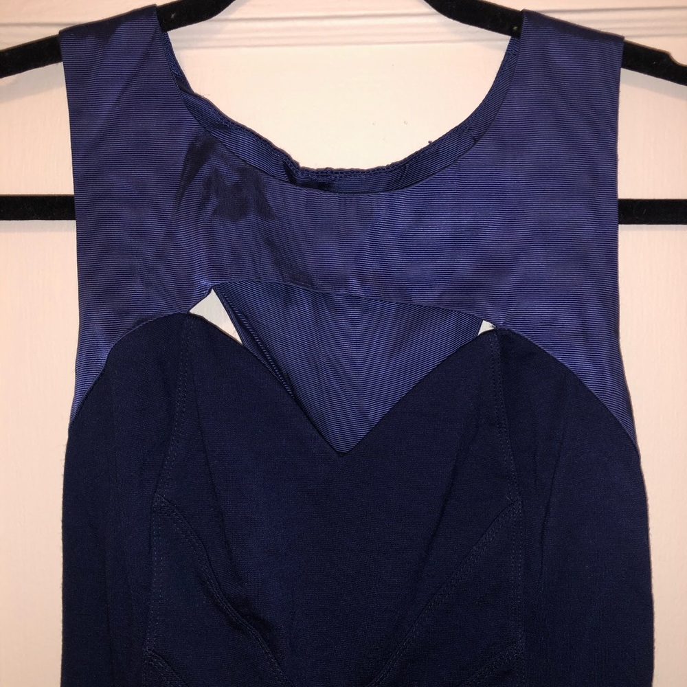 Blue dress
